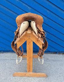 16' Ivan Daines Bronc Saddle (20164217) - Photo 3