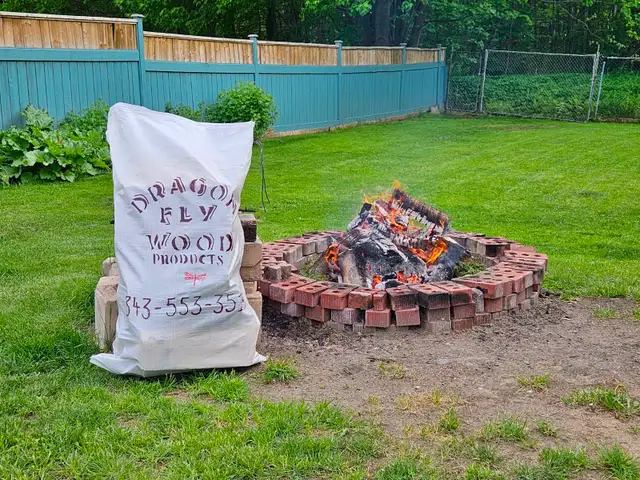 Firewood bagged