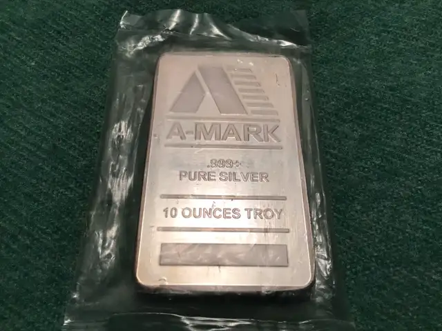 10 oz pure Silver Bar 4 Sale Buying Coins Gold Jewelry