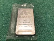 Pure Silver 10 oz Bars 4 Sale Buying Coins Gold Silver Jewelry