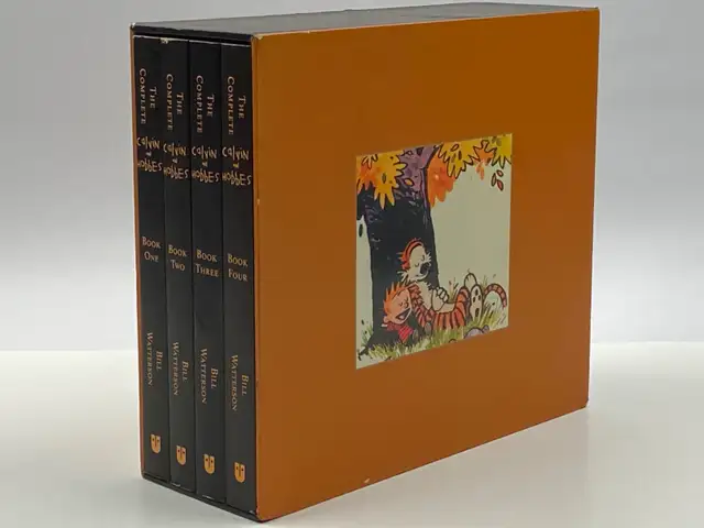 The Complete Calvin and Hobbes 4 Book Collection