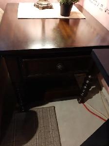 Solid Wood Coffee table &End Table &With Drawers - Photo 3