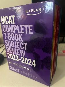 Kaplan MCAT Complete 7-Book Subject Review 2023-2024 (Brand New)