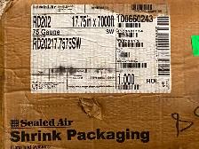 Cryovac D-Film RD202 Shrink Film Roll - 75 gauge 17.75' x 7000' - Photo 3