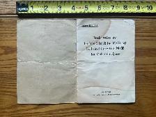 1937 Norwegian Colt Machine Gun M/36 Anti-Aircraft Sight Manual - Photo 2