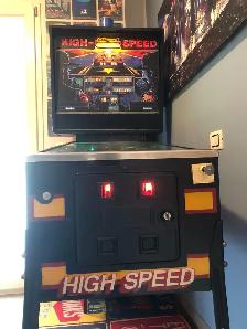 High Speed Pinball machine by Williams