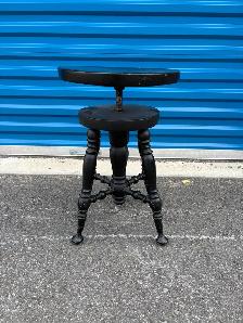 Antique Swiveling Piano Stool