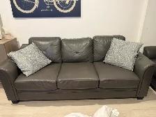 Leather Sofa Set - Photo 2