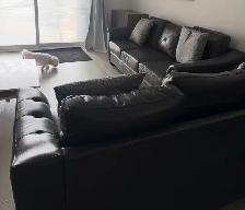 Leather Sofa Set - Photo 3