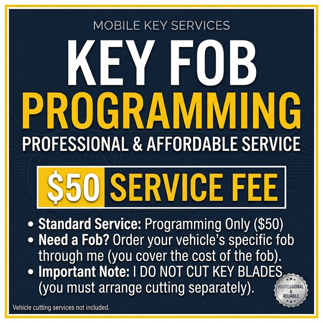 Key Fob Programming