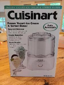 NEW Cuisinart Ice Cream Maker - $55