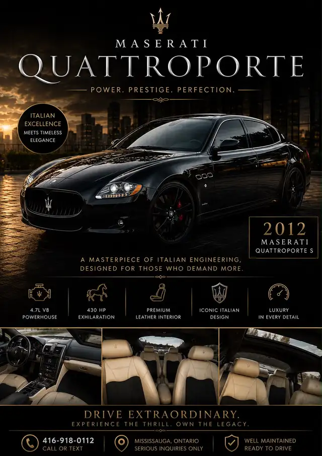 2012 Maserati Quattroporte