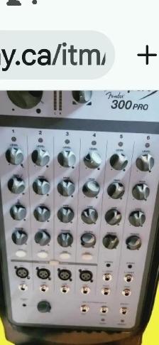 FENDER  SPEAKE  ET AMPLI PORTATIF   (PASSEPORT  300  PRO )