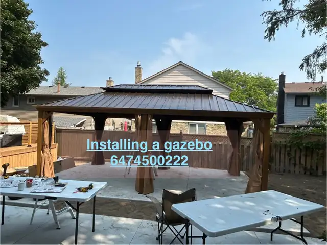gazebo installation️