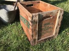 Vintage Canada Dry - pop bottle crate - 1961 - Photo 2