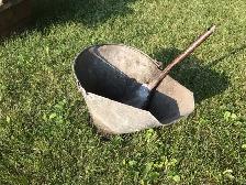 Vintage Galvanized coal pail or ash pail - Photo 2
