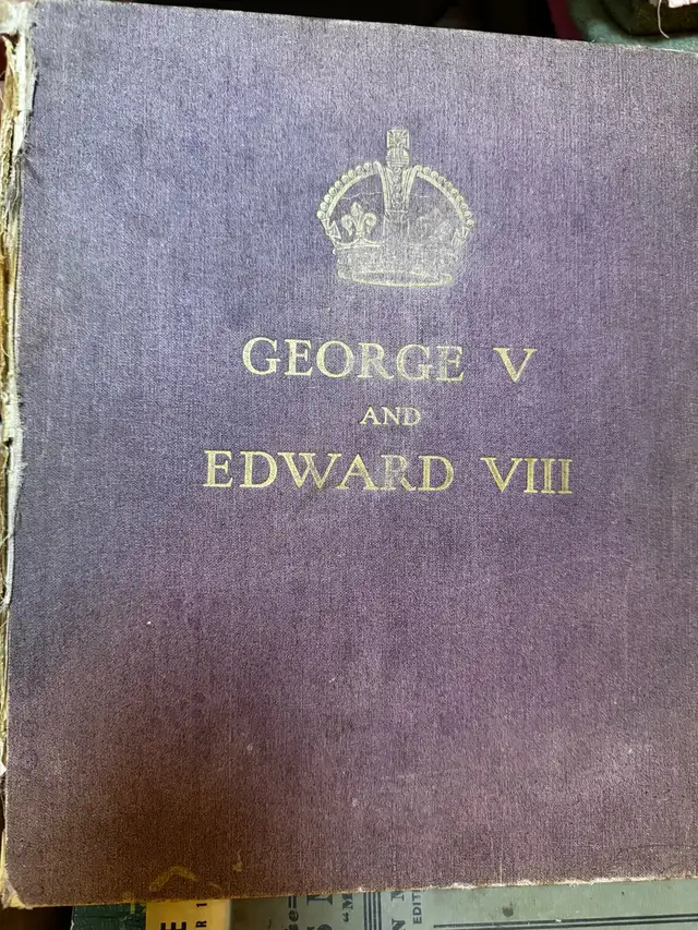 1936 King George 5th & King Edward 8th Royal  Souvenir