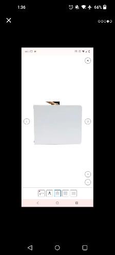 Plastic fold up table like new - Photo 5