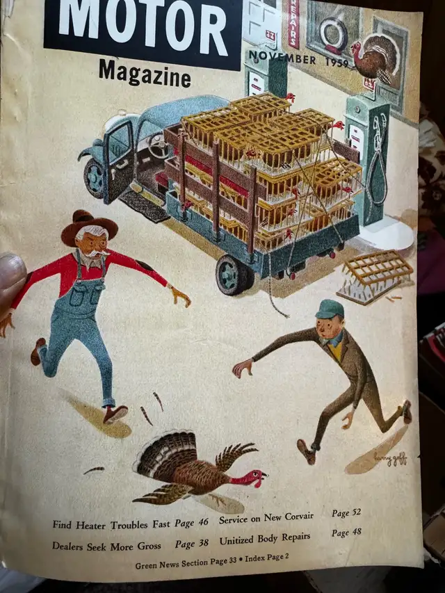 1959 MOTOR MAGAZINE - 6 Issues