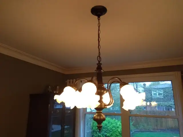 Wood Chandelier