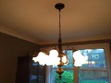 Wood Chandelier
