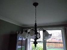 Wood Chandelier - Photo 2