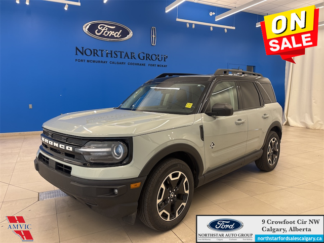 2024 Ford Bronco Sport Outer Banks LEATHER - TECH PKG - TOW PKG