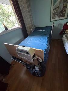 Electric hospital bed with high end  adjustable air mattresses - Photo 3