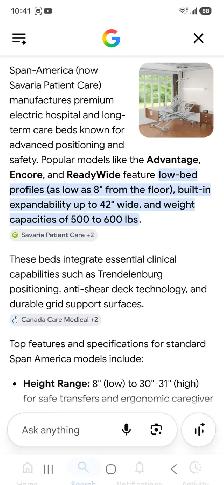 Electric hospital bed with high end  adjustable air mattresses - Photo 7