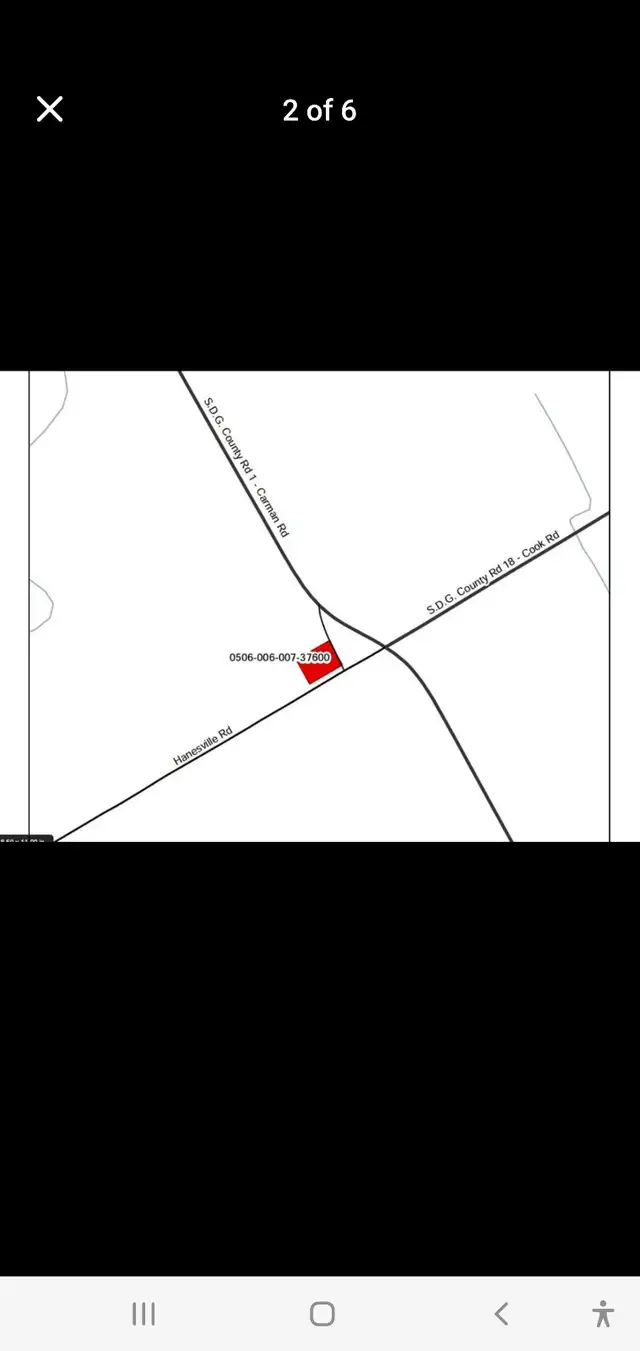 Land for sale, to build on - Hanesville Rd., South Dundas, ON