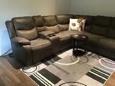 Fauteuil sectionnel électrique comme neuf - Photo 2