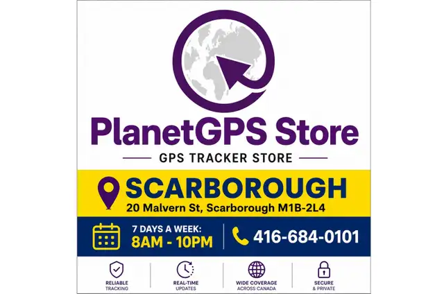 PlanetGPS GPS Tracker Store | Scarborough