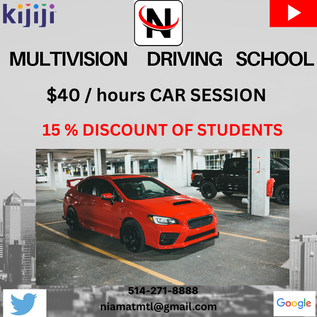 car private driving classes on exam routes