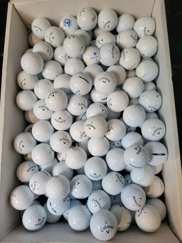 Amazing Washed Callaway used golf balls: $10/dozen