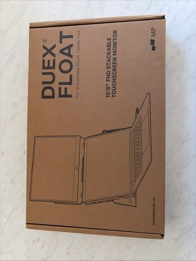 Duex Float 15.6 FHD Stackable Touchscreen Monitor