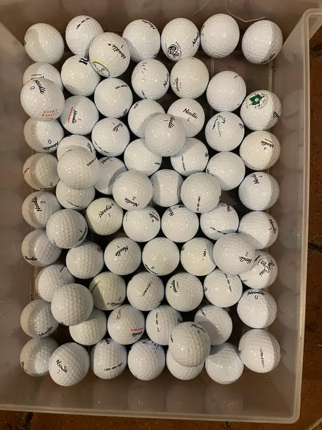 Amazing Washed Noodle used golf balls: $6/dozen
