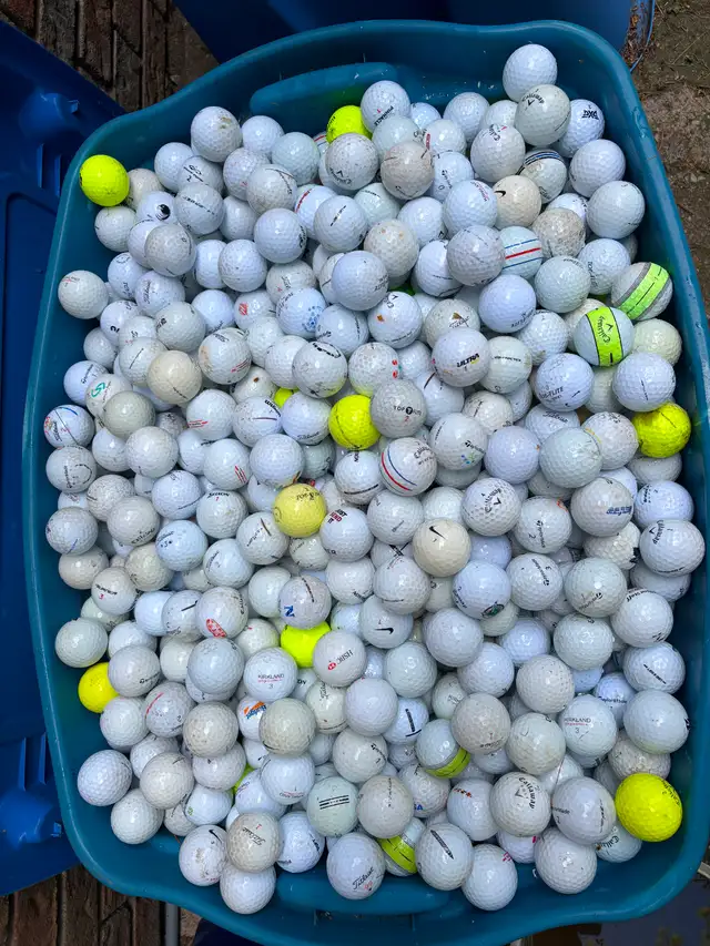 Washed Used Golf Balls $0.25/Balls