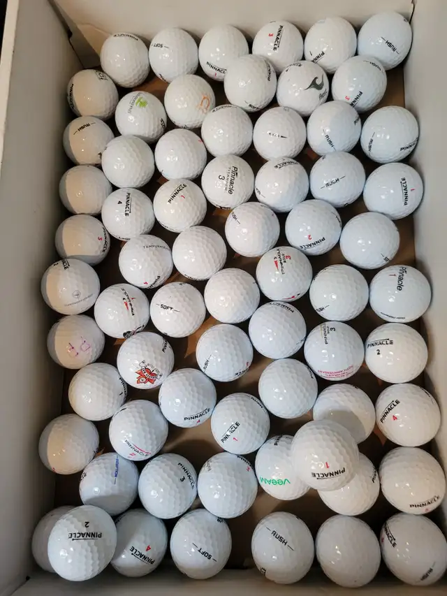 Amazing Pinnacle used golf balls: $6/dozen