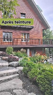 teinture de patio a prix fixe avec photos - Photo 2