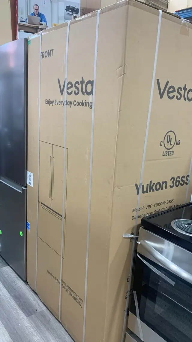 Fridge - 36 ' Vesta 22.5 Cu. Ft. Counter-Depth French Door