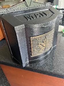 NEW Gaines Manufacturing  Wall Mailbox with Antique Black - Photo 3
