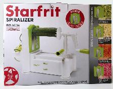 Starfrit Spiralizer, Make Healthy Veggie Noodles & Spiral Cuts,