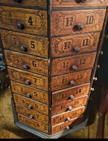 Antique Rotating Cabinet