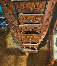 Antique Rotating Cabinet - Photo 4