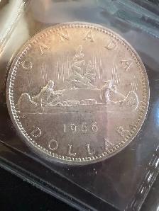1966 Canada Dollar ICCS MS-63 - Photo 3