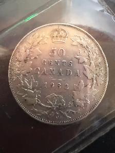 1932 Canada 50c ICCS VG-10 - Photo 3