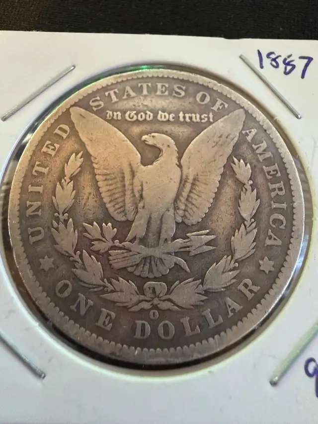 1887-O Morgan Silver Dollar 90% Silver