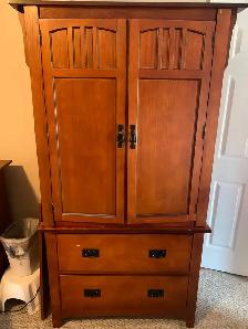Armoire and Flat Screen TV - Photo 2