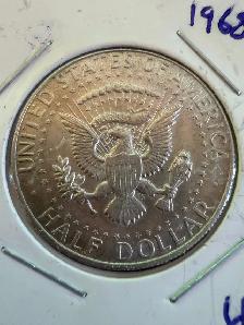 1968 USA Kennedy Half Dollar 40% Silver