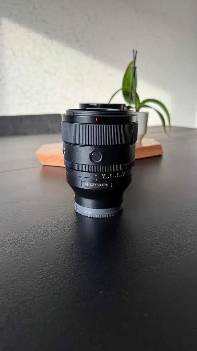 Sony 50MM f1.2 GM lens.